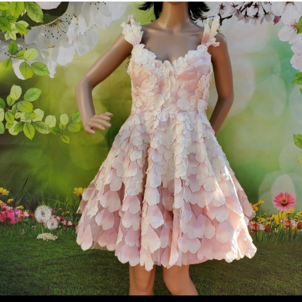 Zimmermann petal pink dress size 2, US size 6